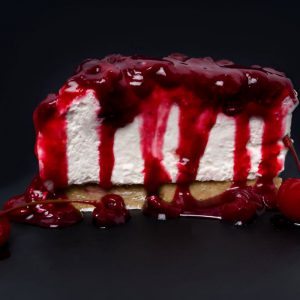 Classic Cherry Cheesecake Baking